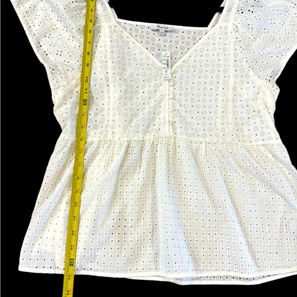 NWT Madewell Eyelet Shirt - Picture 10 of 10